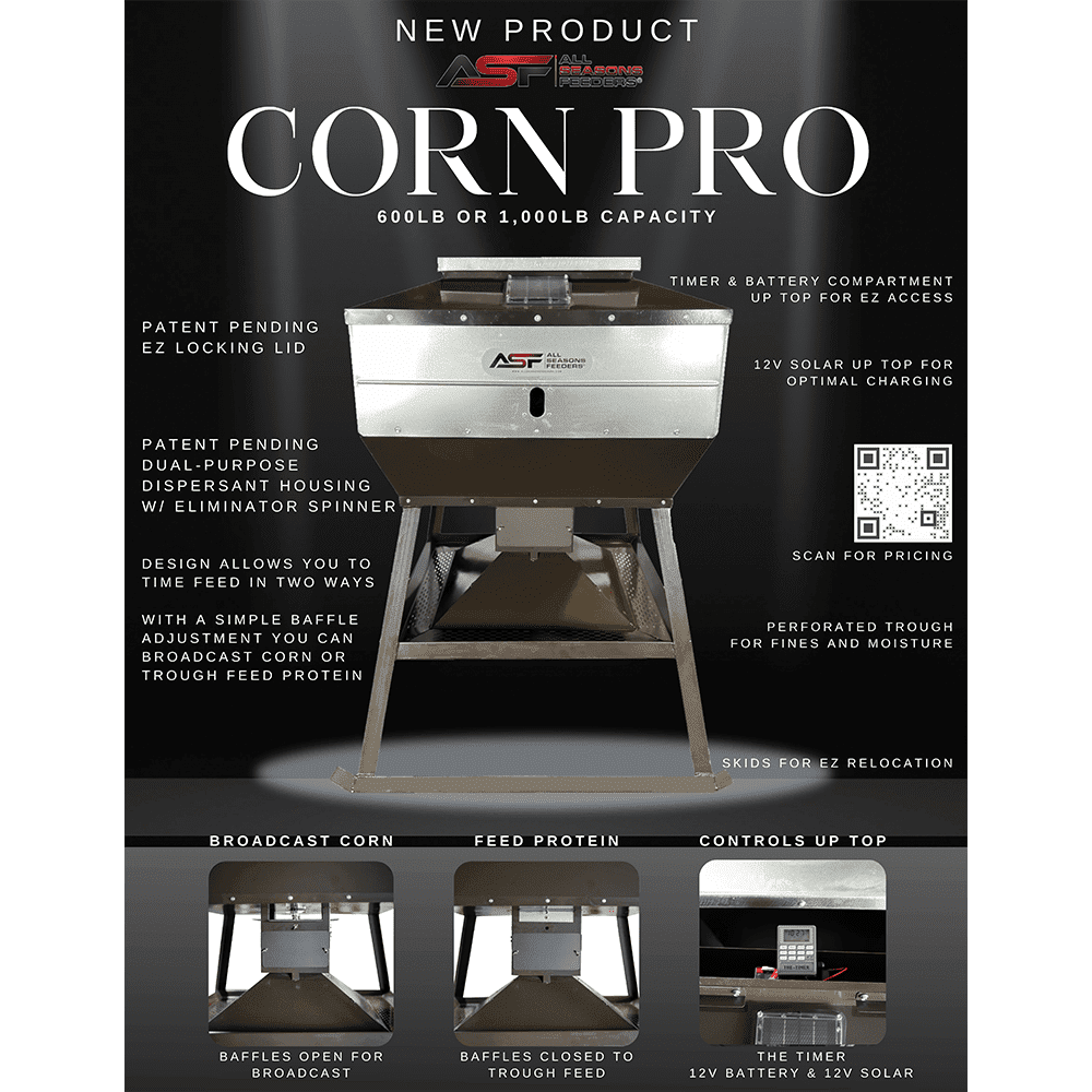 Corn Pro Automatic Corn Feeder | All Seasons Feeders